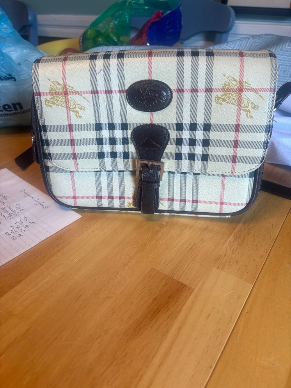 Vintage Burberry inspired